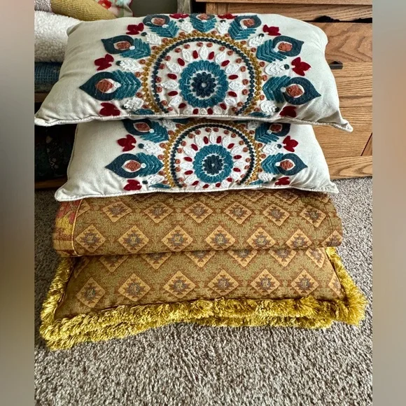 “Rue des Paris Gobelins” Tapestry Bedspread and Pillows set Duvet Covers